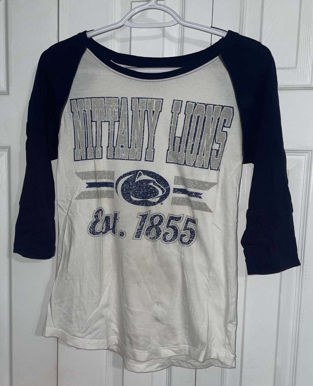 5th & Ocean Penn State Nittany Lions 3/4 Sleeve Raglan T-Shirt